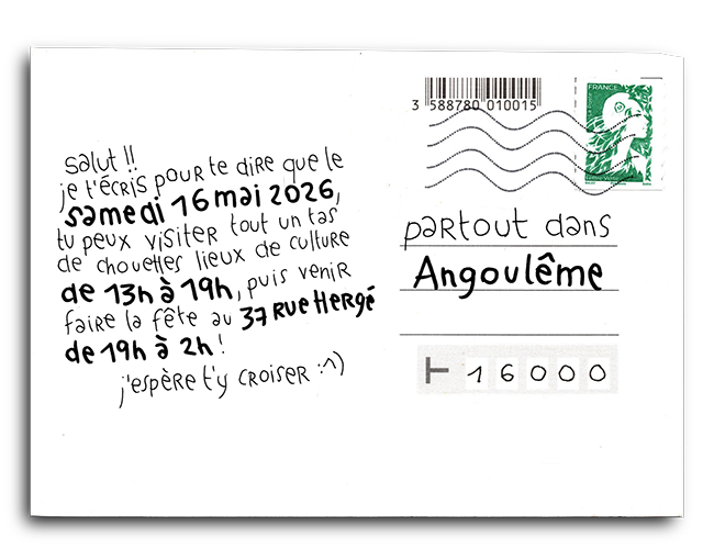 Carte postale POC 2026